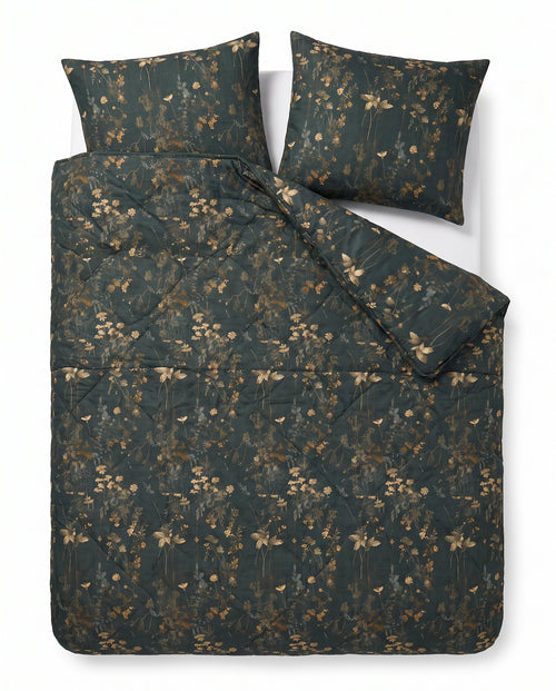Nano-Printed-Bettdecke Herbarium