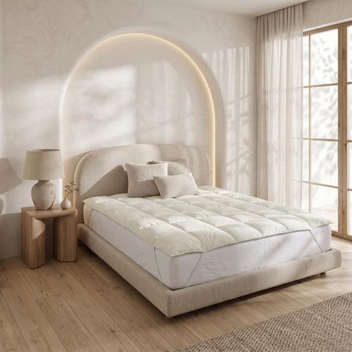 VANBRUINN Waschbarer Topper Creme