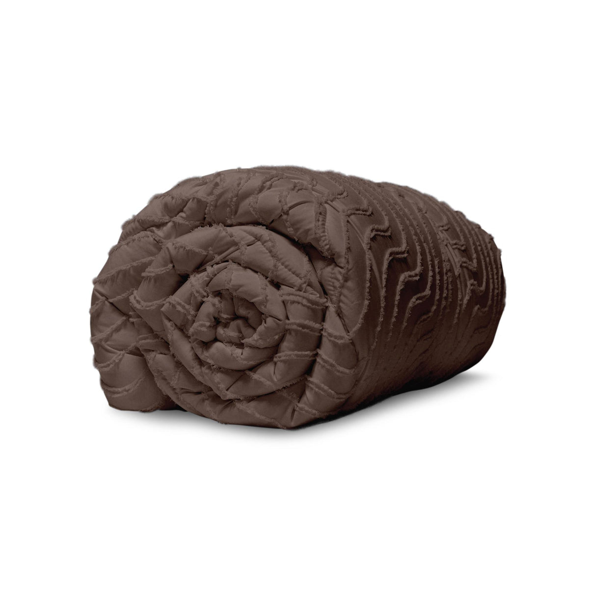 Tufted Waves dekbed Wit