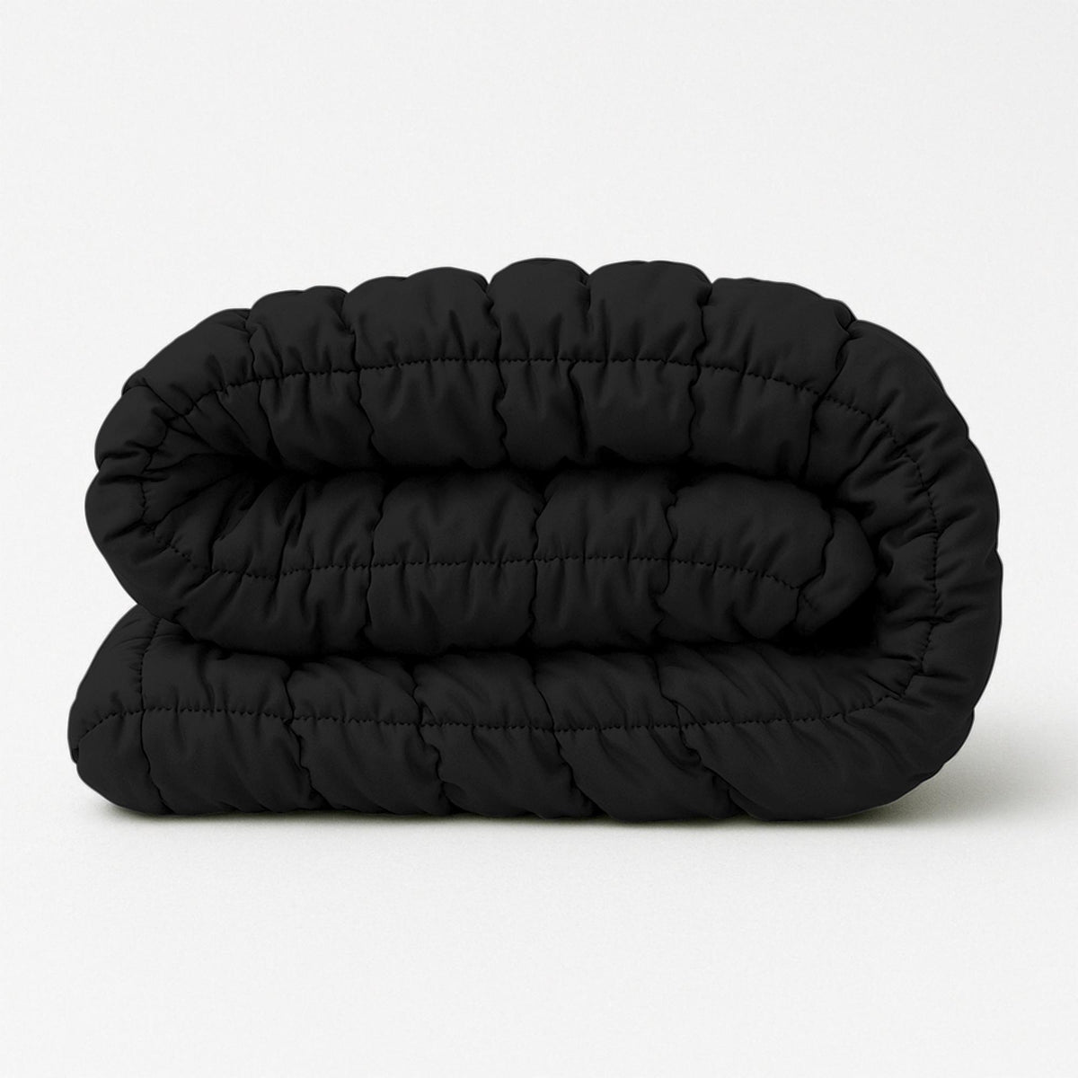 Puffy dekbed Zwart