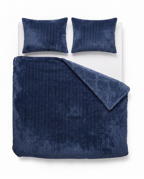 Teddy Rib Blau