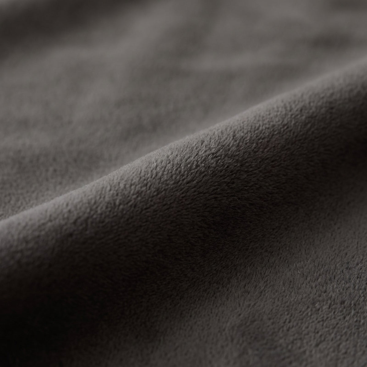Velvet dekbedovertrek Antraciet detail