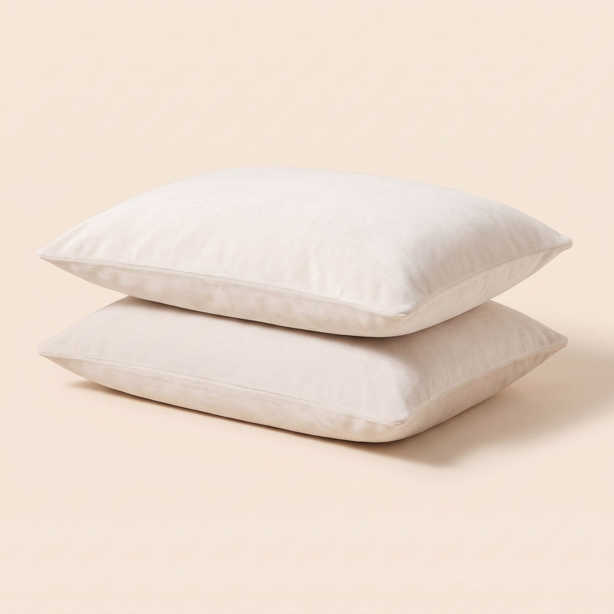VANBRUINN Velvet kussenslopen Pearl White